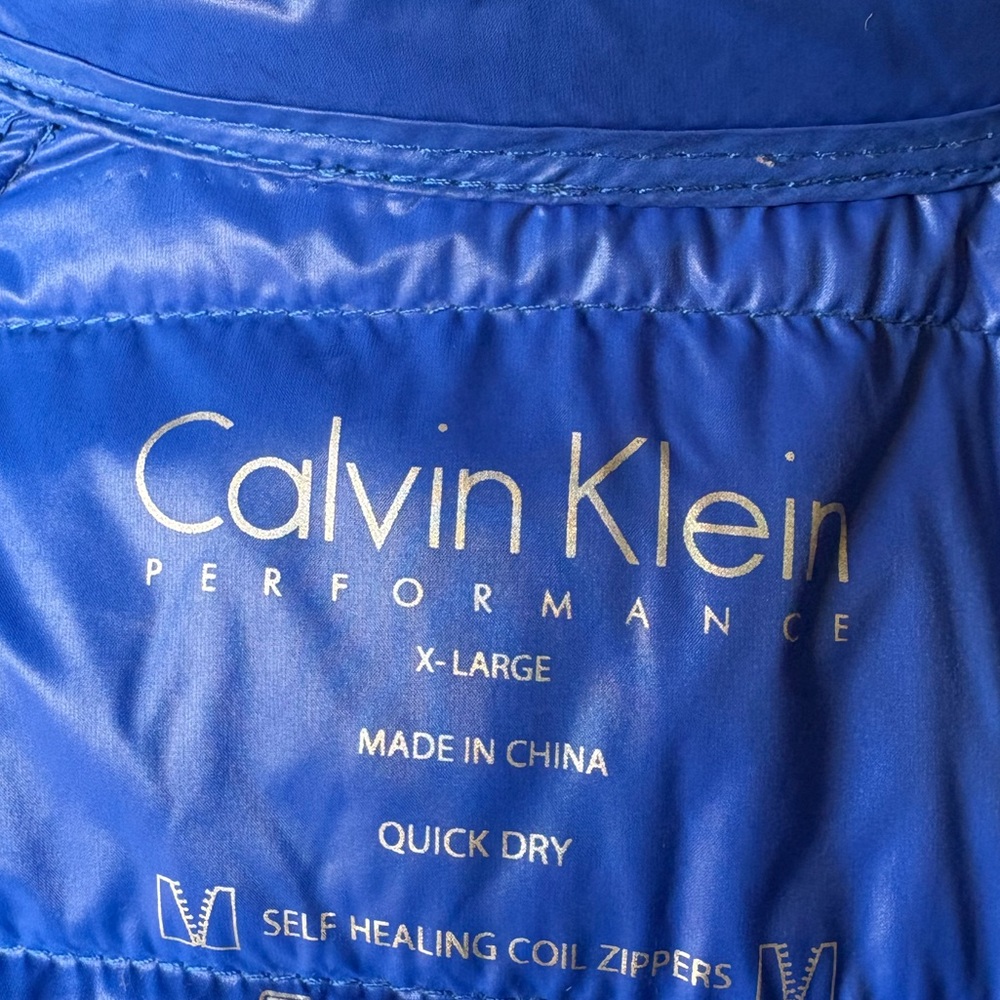 Calvin Klein Performance-Women’s XL down filled asymmetrical zip jacket. EUC! - Picture 2 of 16